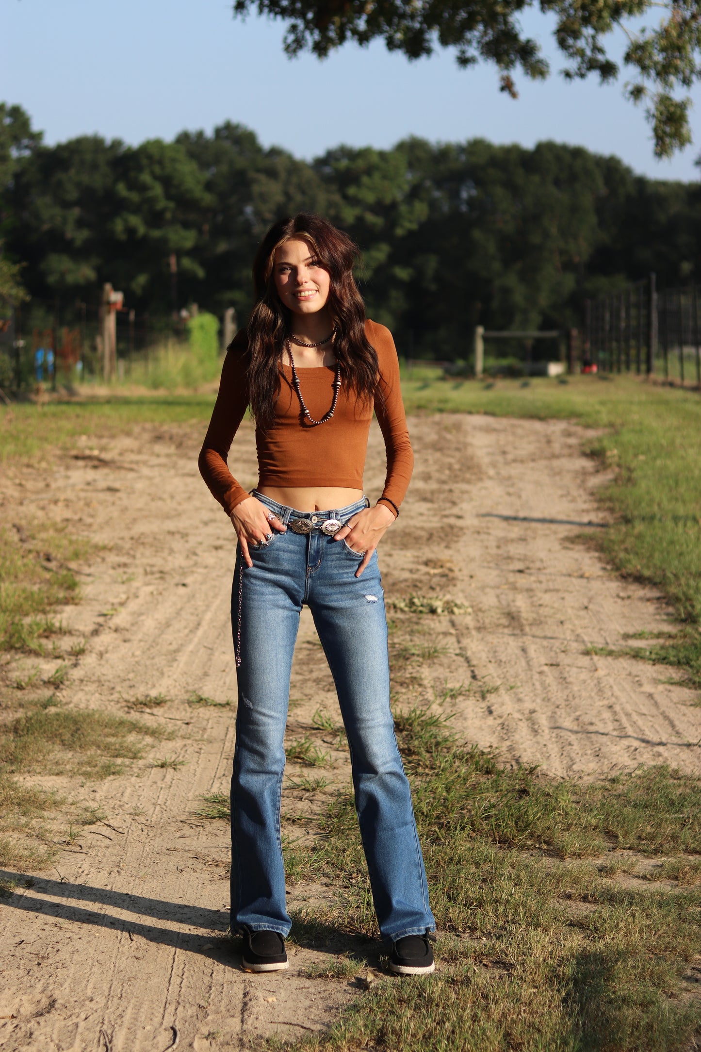 KanCan Midrise Boot Cut Jeans