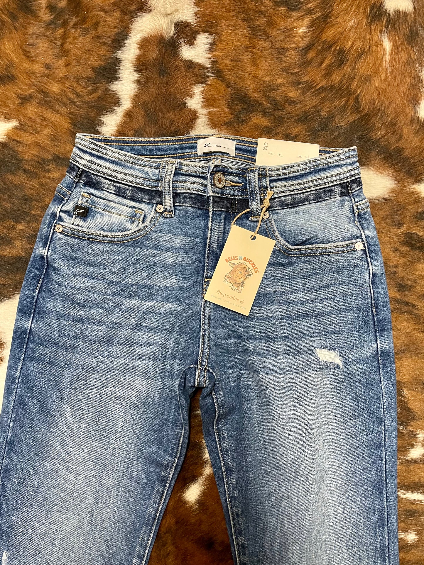 KanCan Midrise Boot Cut Jeans