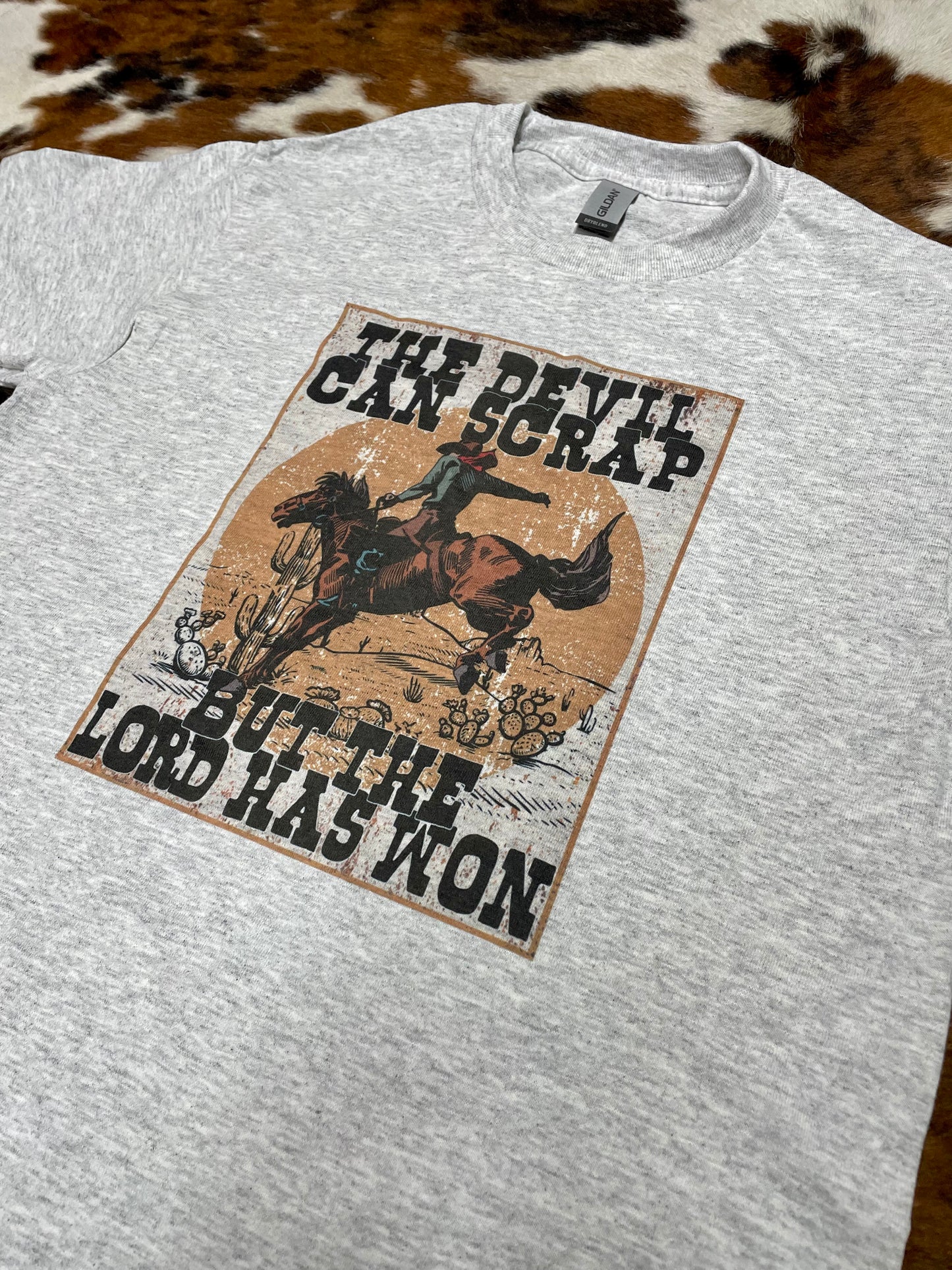 The Devil Can Scrap But The Lord Has Won