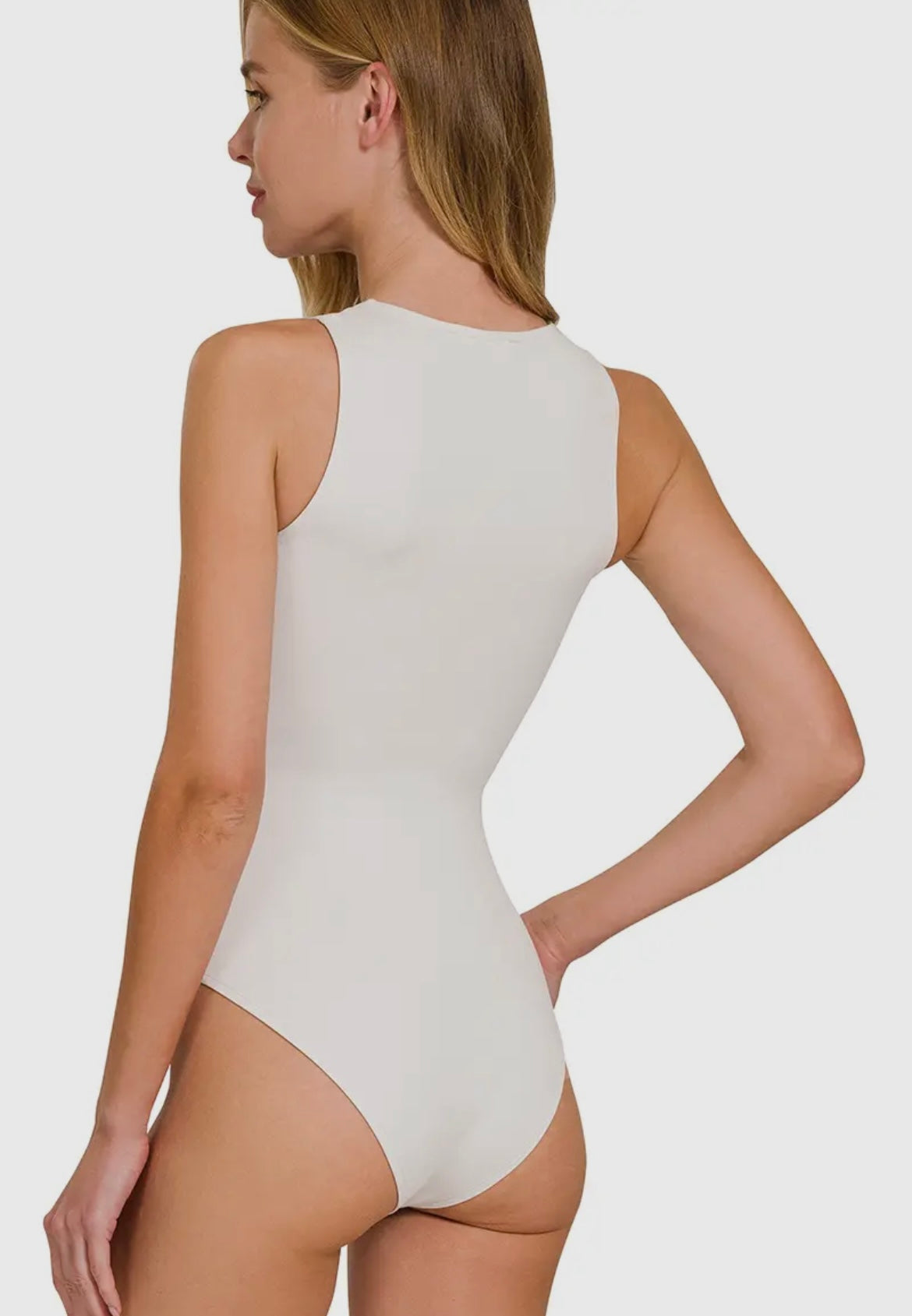 Black Padded Bodysuit