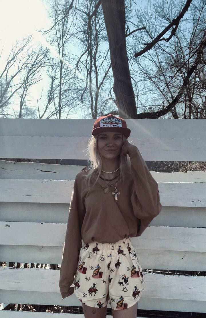 Vintage Cowboy Shorts
