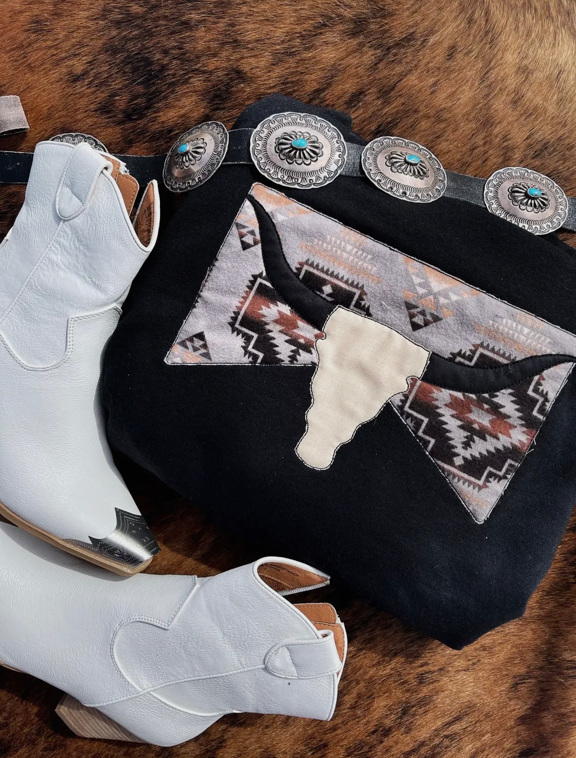 Pendleton Steerhead Embroidered Sweatshirt