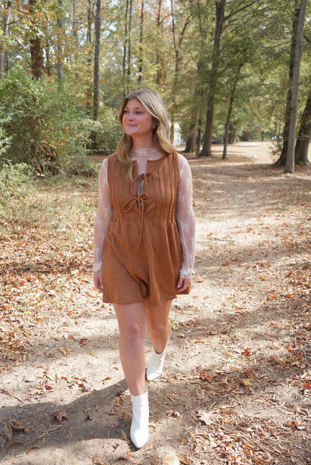 Howdy Honey Suede Dress