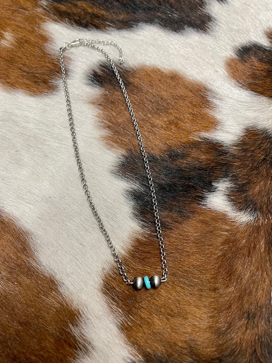 Pearl Bar Necklace