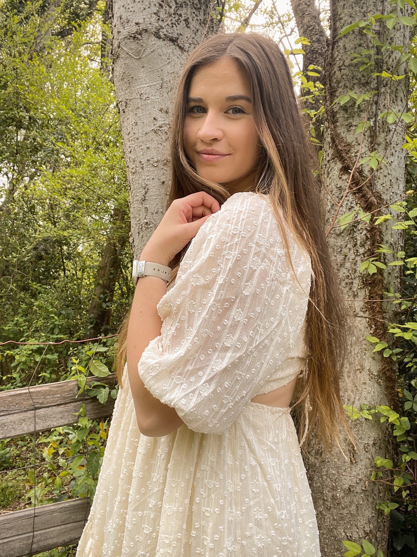 Square Neck A-Line Dress