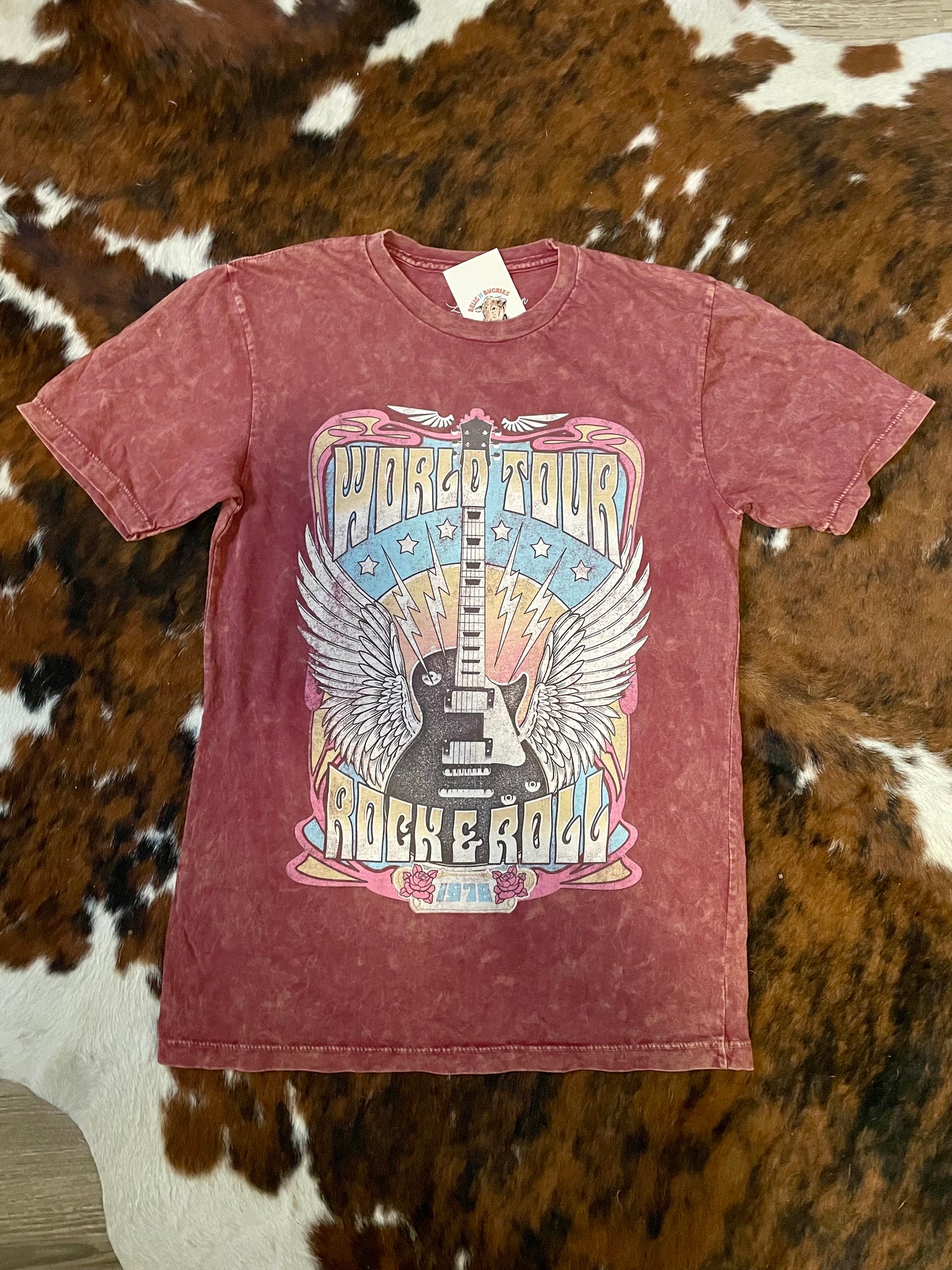 World Tour Rock & Roll Graphic Tee
