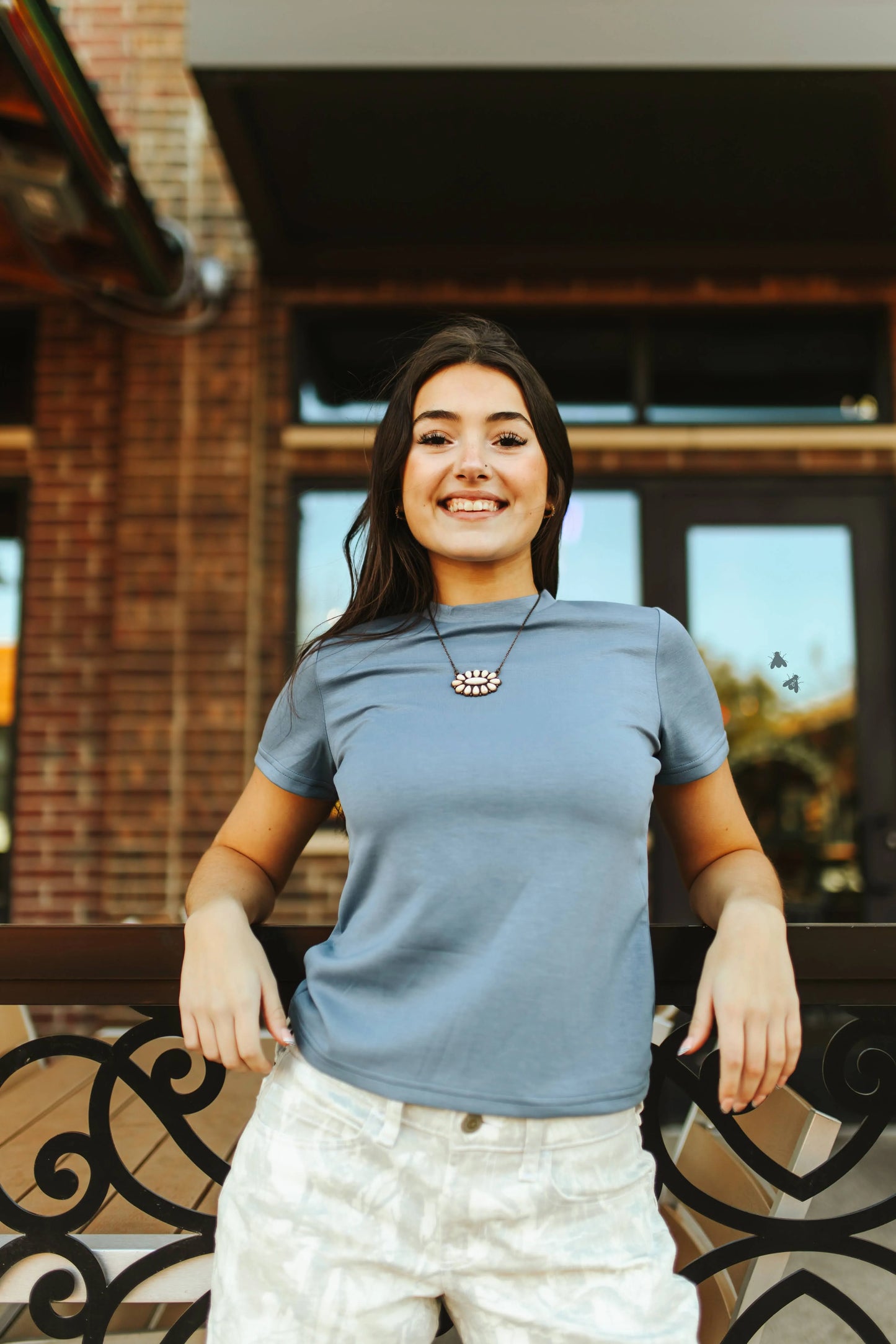Basic Snug Tee *Blue
