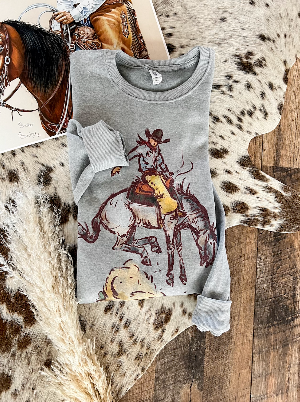 High Times Crewneck Sweatshirt (Gray)