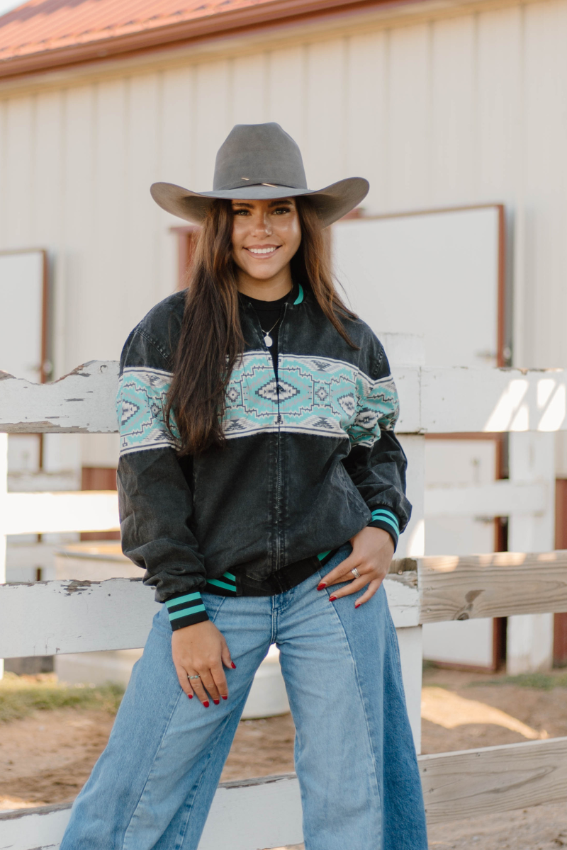 High Desert Horizon Bomber Jacket