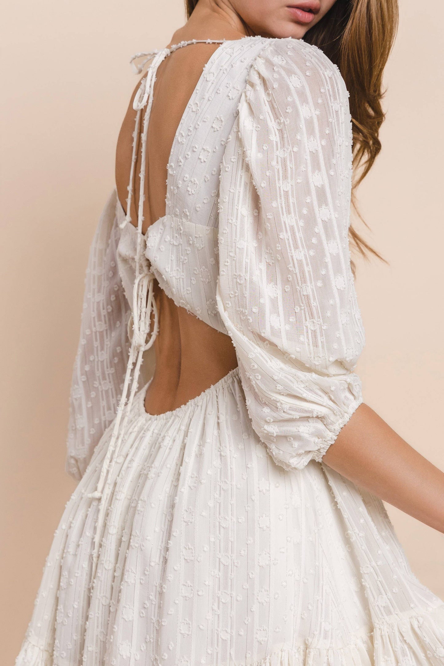 Square Neck A-Line Dress